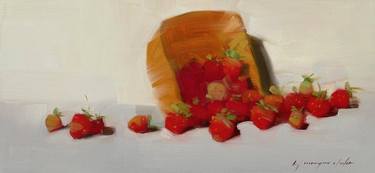 Original Fine Art Still Life Paintings by Vahe Yeremyan