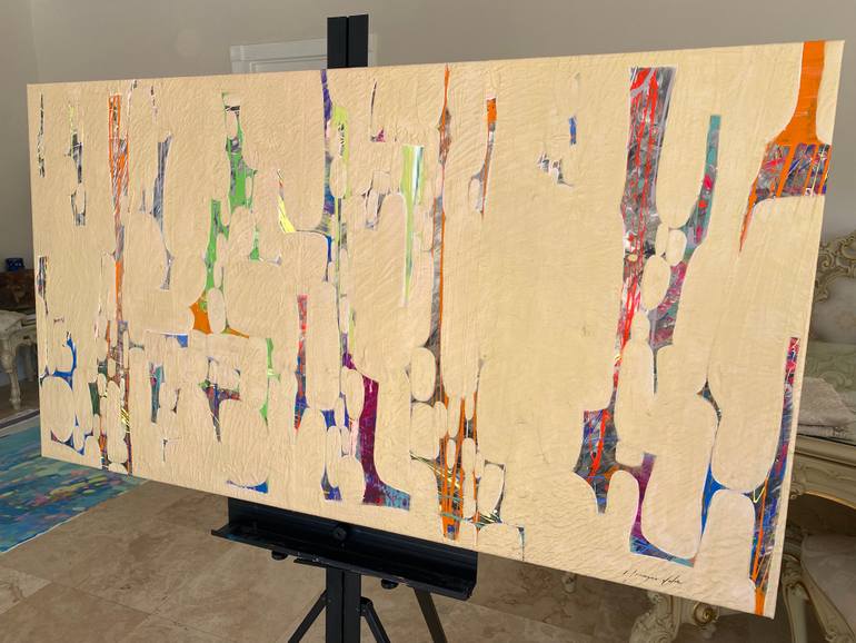 Original Abstract Painting by Vahe Yeremyan