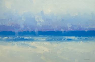 Print of Impressionism Seascape Paintings by Vahe Yeremyan