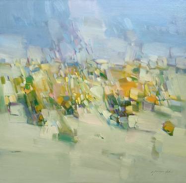Original Abstract Landscape Paintings by Vahe Yeremyan