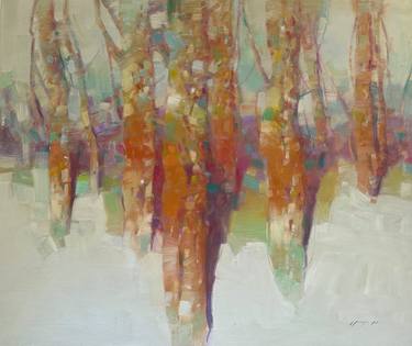 Print of Fine Art Tree Paintings by Vahe Yeremyan