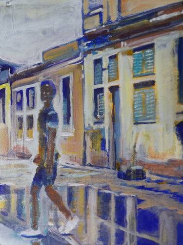 Print of Figurative Cities Paintings by Uwe Wenzel
