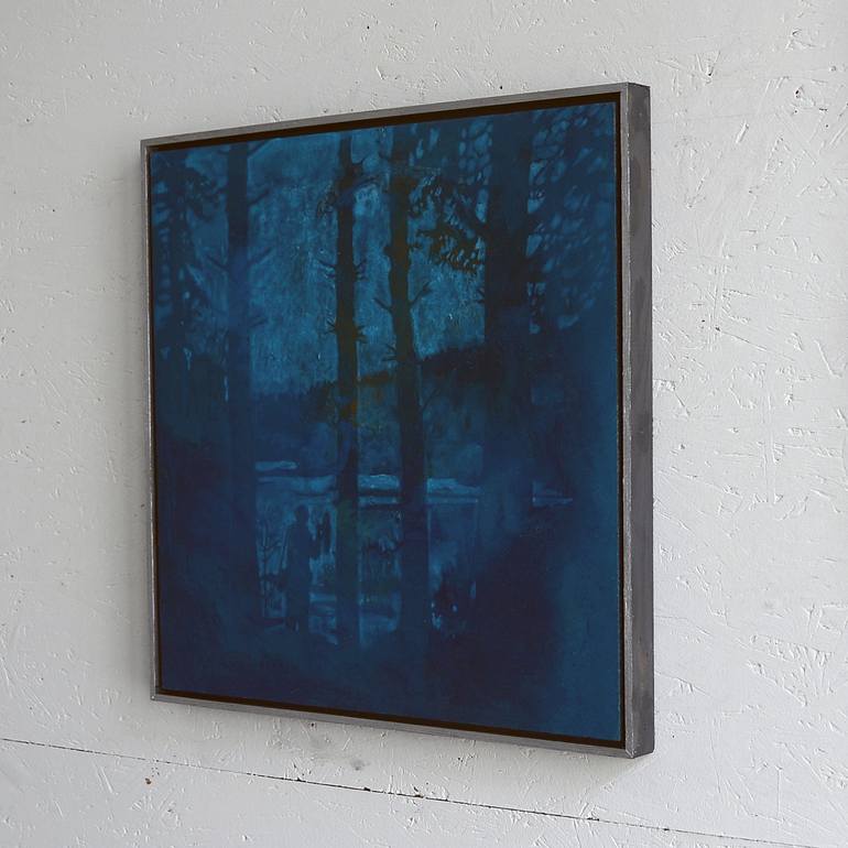 Original Figurative Nature Painting by Uwe Wenzel