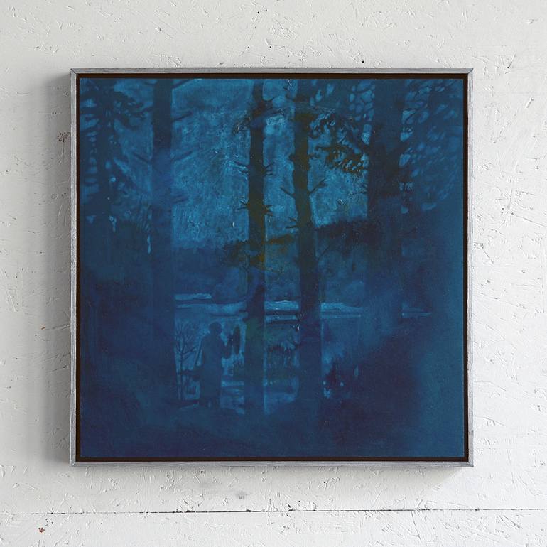 Original Figurative Nature Painting by Uwe Wenzel