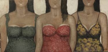 Original Impressionism Women Paintings by Xanthi Ioannidou