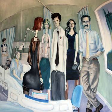 Original Expressionism Mortality Paintings by Alan Carlyon Smith