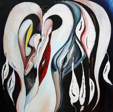 Original Abstract Nature Painting by Alan Carlyon Smith
