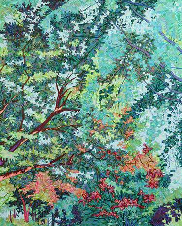 Print of Abstract Tree Paintings by Dagyeom Lee