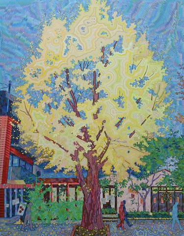 Print of Tree Paintings by Dagyeom Lee