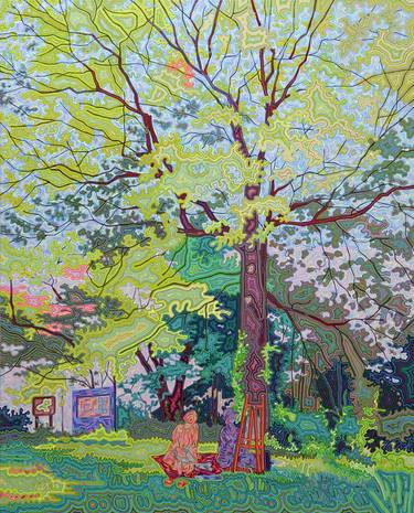 Original Garden Paintings by Dagyeom Lee