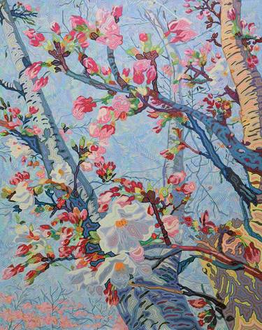 Print of Abstract Floral Paintings by Dagyeom Lee