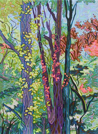 Original Abstract Nature Painting by Dagyeom Lee