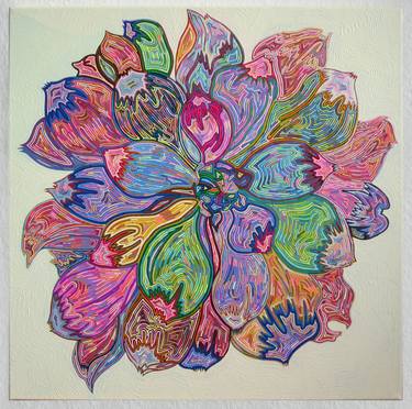 Print of Floral Paintings by Dagyeom Lee