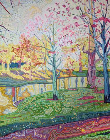 Print of Fine Art Tree Paintings by Dagyeom Lee