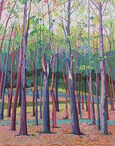 Print of Fine Art Tree Paintings by Dagyeom Lee