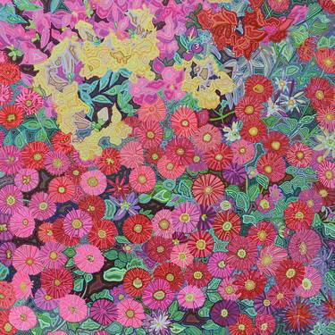 Print of Abstract Floral Paintings by Dagyeom Lee