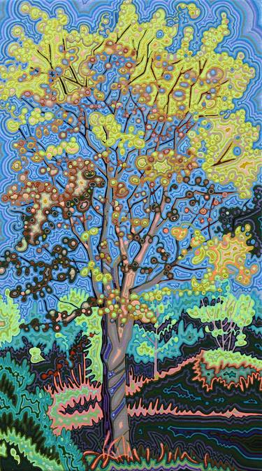 Print of Fine Art Tree Paintings by Dagyeom Lee