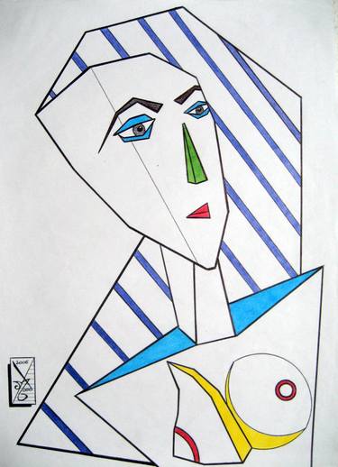 Original Women Drawings by Mood Conyers