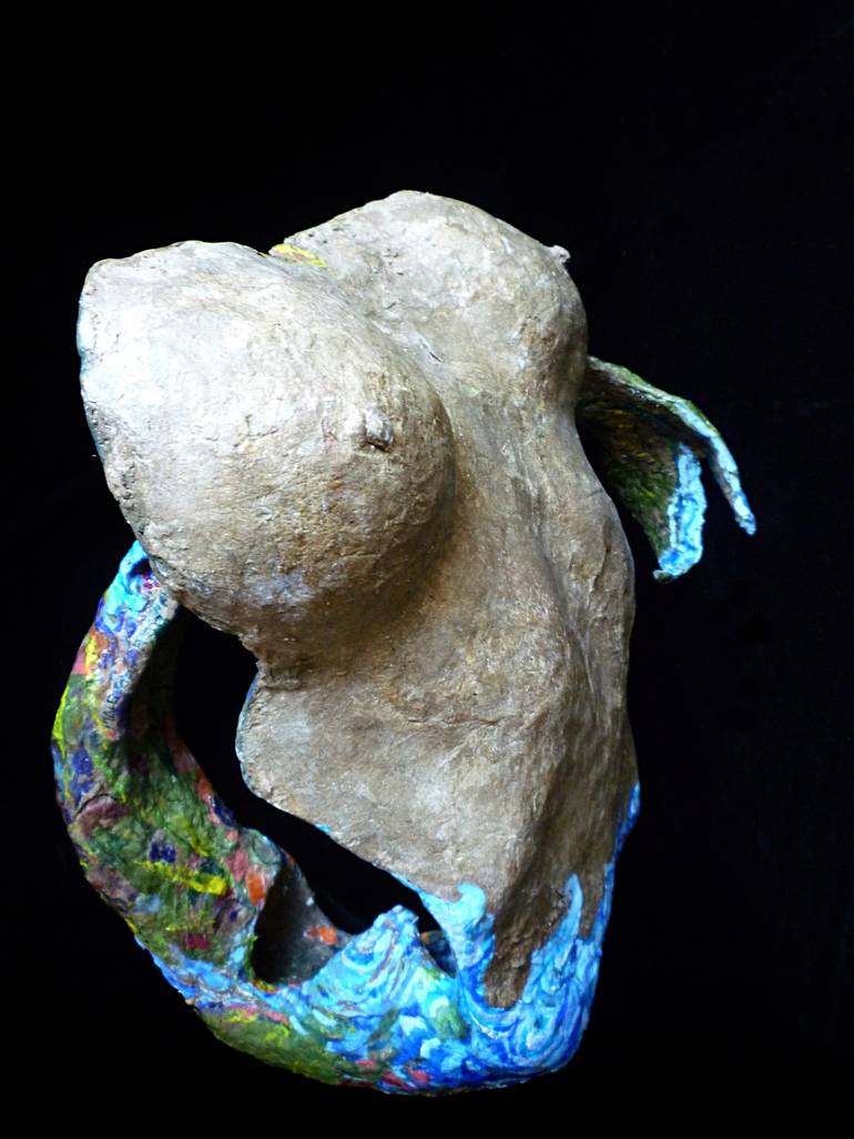 Original Figurative Body Sculpture by Christine Palamidessi