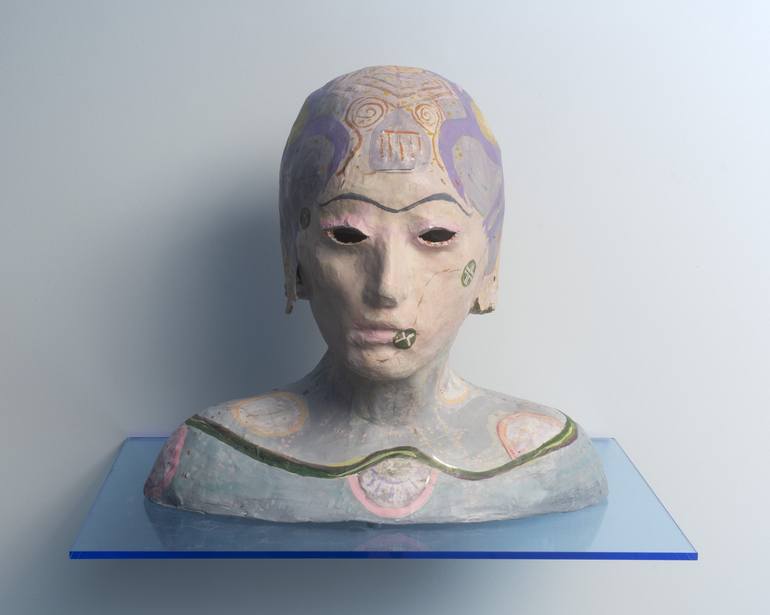 Original Figurative Women Sculpture by Christine Palamidessi