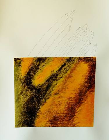 Original Abstract Drawing by mark bakema