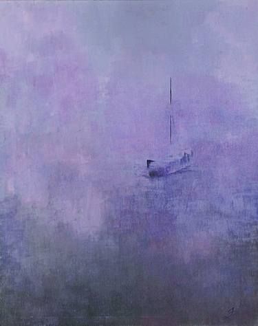 Original Impressionism Boat Paintings by Irina Roziti