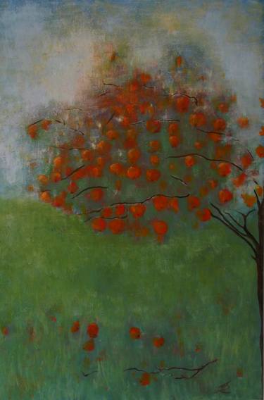 Print of Impressionism Tree Paintings by Irina Roziti
