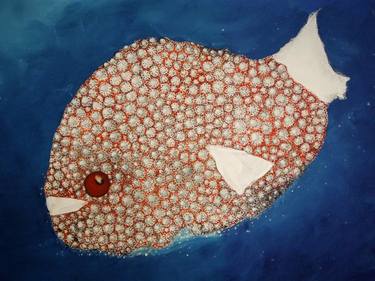 Original Surrealism Fish Paintings by Irina Roziti