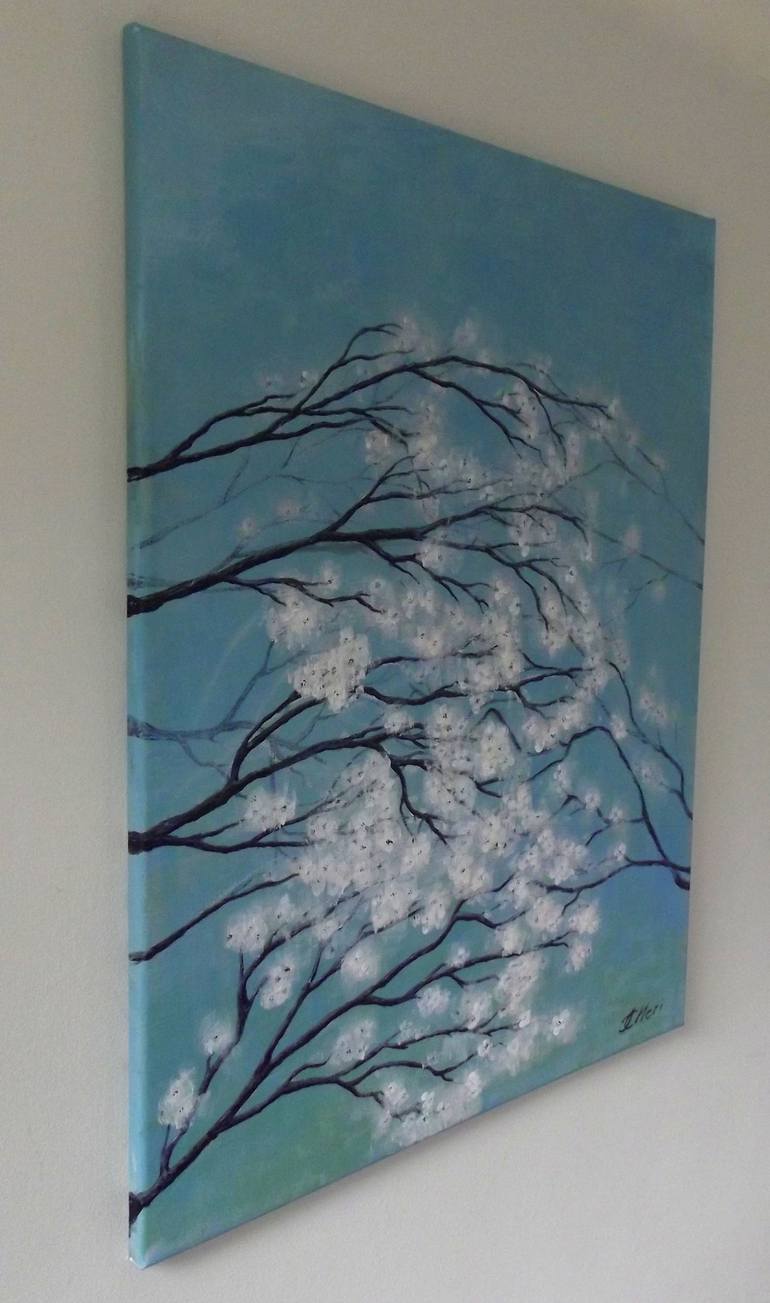 Original Tree Painting by Irina Roziti