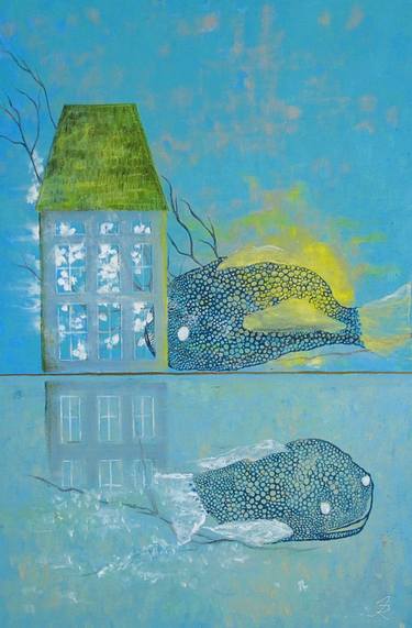 Print of Conceptual Fish Paintings by Irina Roziti