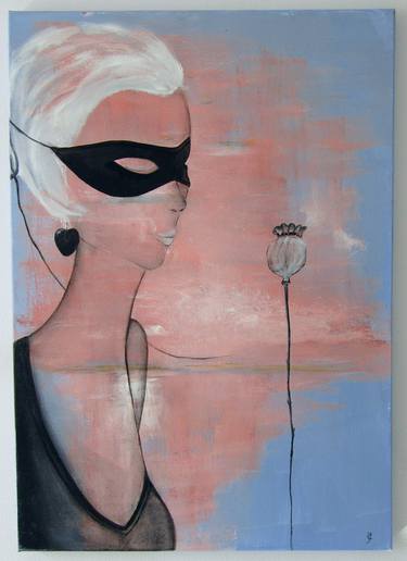 Original Surrealism Women Paintings by Irina Roziti