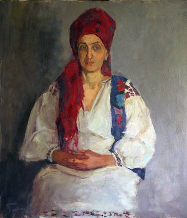 Original Portraiture People Paintings by Julia Bilenko
