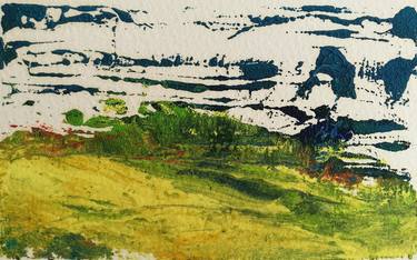 Original Abstract Landscape Printmaking by Philip Bennetta