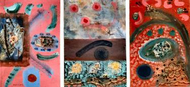 Original Abstract Collage by Nalini Cook