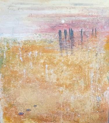 Original Expressionism Beach Paintings by Nalini Cook