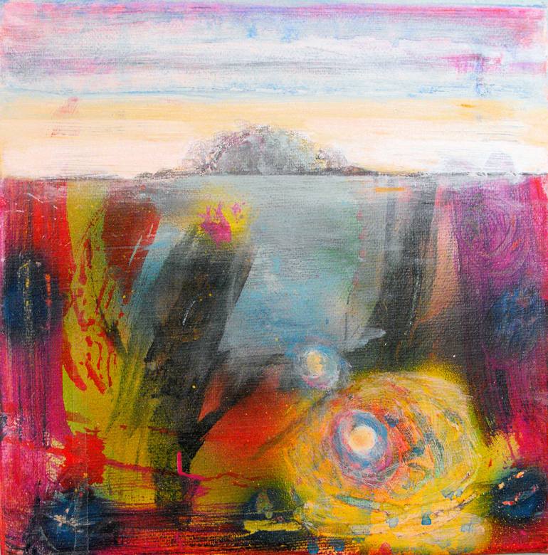 love island Painting by Nalini Cook | Saatchi Art