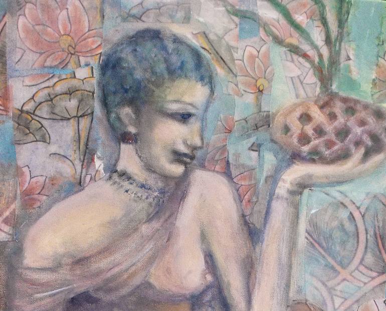 Original Figurative Women Painting by Nalini Cook