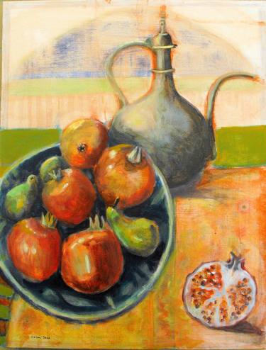 Original Fine Art Still Life Paintings by Nalini Cook