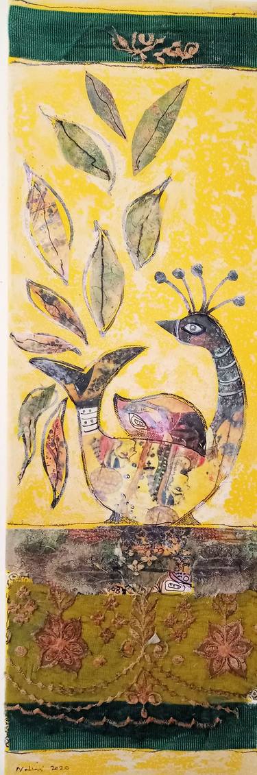 Original Nature Collage by Nalini Cook