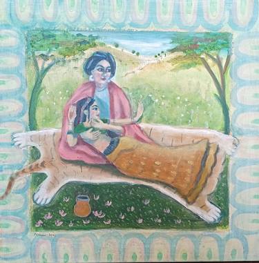 Print of Women Paintings by Nalini Cook