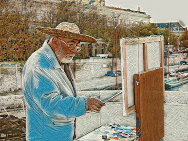Painting the Seine - Limited Edition of 3 thumb