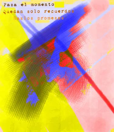 Original Modern Abstract Mixed Media by Pablo Brito Altamira