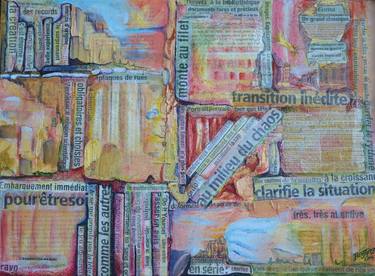 Print of Language Collage by Ben J Gross