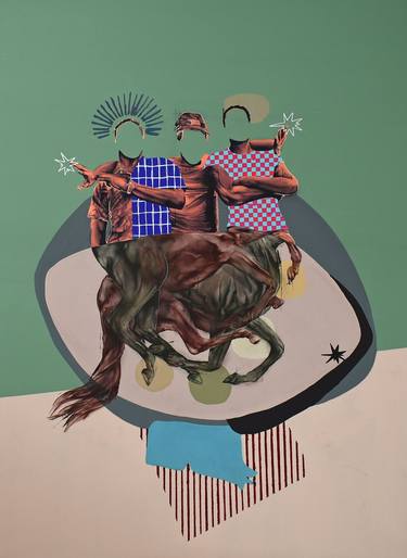 Saatchi Art Artist Dan Monteavaro; Paintings, “bodega politics” #art