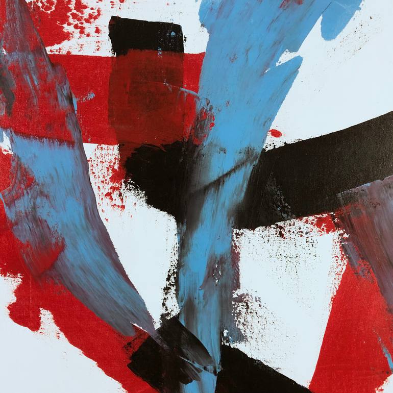Original Abstract Expressionism Abstract Painting by Michael A Mccullough
