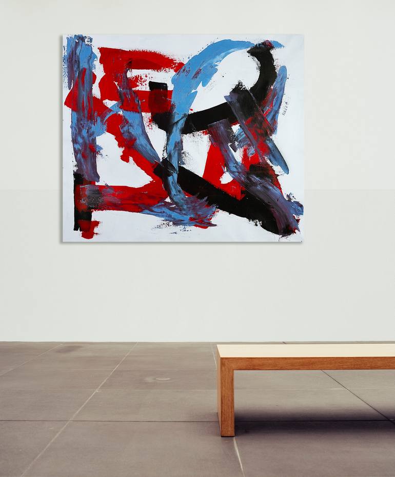 Original Abstract Expressionism Abstract Painting by Michael A Mccullough