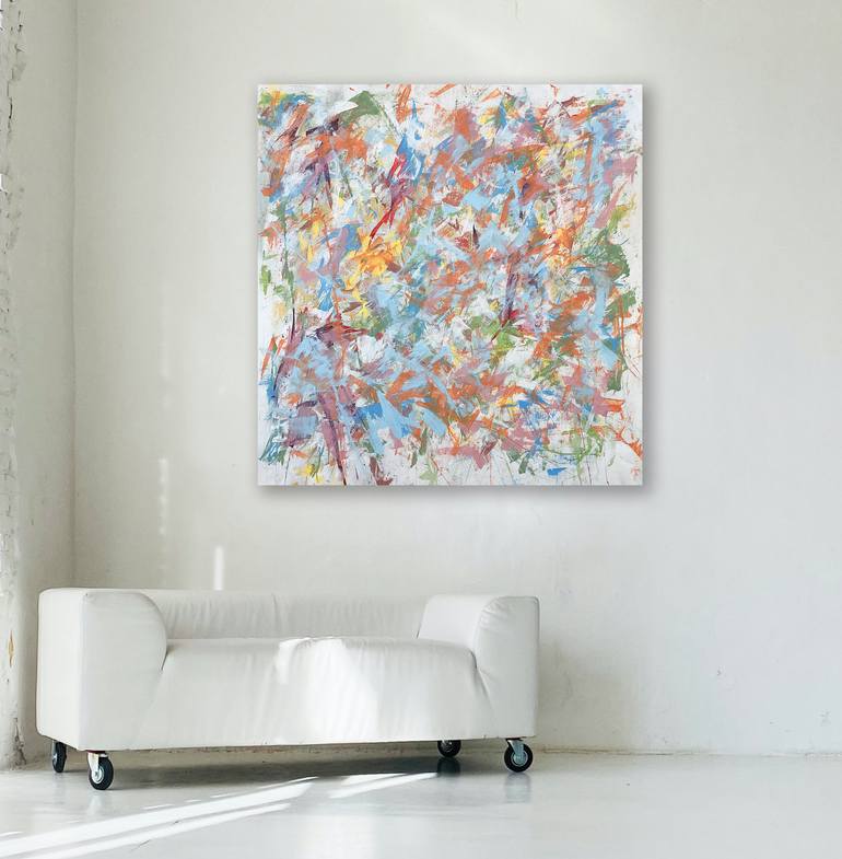 Original Abstract Expressionism Abstract Painting by Michael A Mccullough