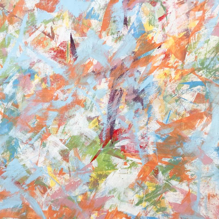 Original Abstract Expressionism Abstract Painting by Michael A Mccullough