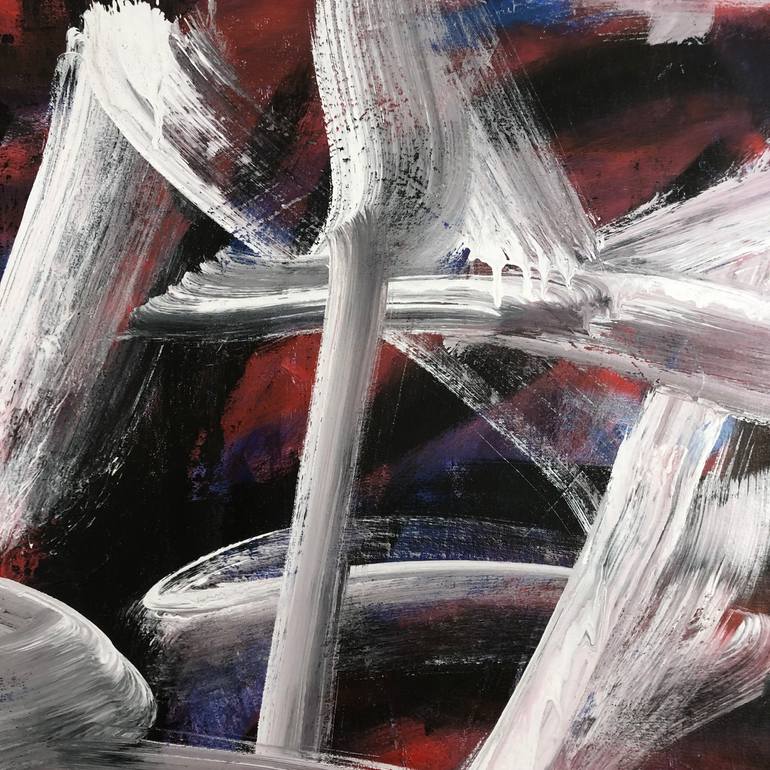 Original Abstract Expressionism Abstract Painting by Michael A Mccullough