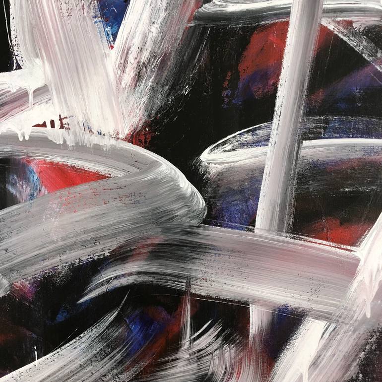Original Abstract Expressionism Abstract Painting by Michael A Mccullough